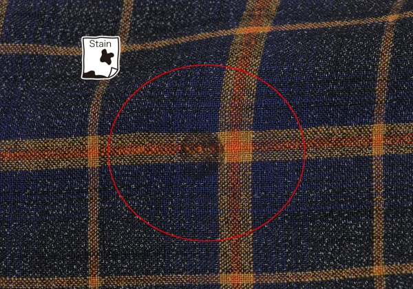 ISSEY MIYAKE MEN Rayon Blend Mandarin Collar Plaid Shirt K-172974_010