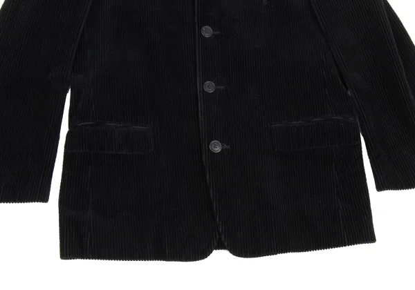 ISSEY MIYAKE MEN Cotton Corduroy Mandarin Collar Jacket K-172977_012