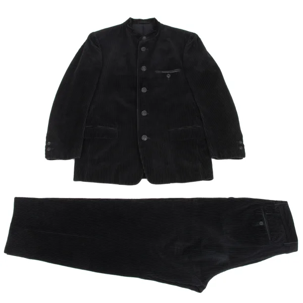 ISSEY MIYAKE MEN Cotton Corduroy Mandarin Collar Jacket K-172977_018