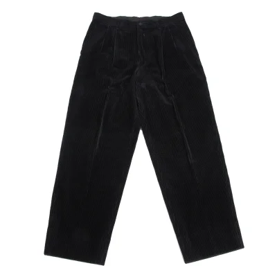 ISSEY MIYAKE MEN Cotton Corduroy Double Pleated Pants