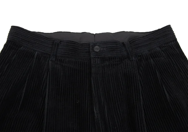 ISSEY MIYAKE MEN Cotton Corduroy Double Pleated Pants K-172978_005