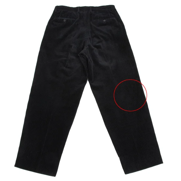 ISSEY MIYAKE MEN Cotton Corduroy Double Pleated Pants K-172978_011