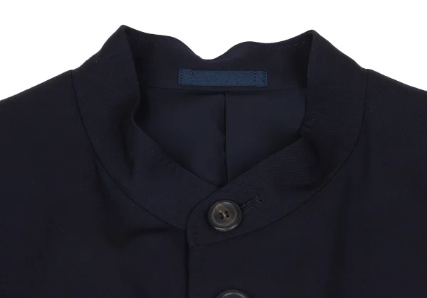 ISSEY MIYAKE MEN Wool Mandarin Collar Jacket K-172980_003