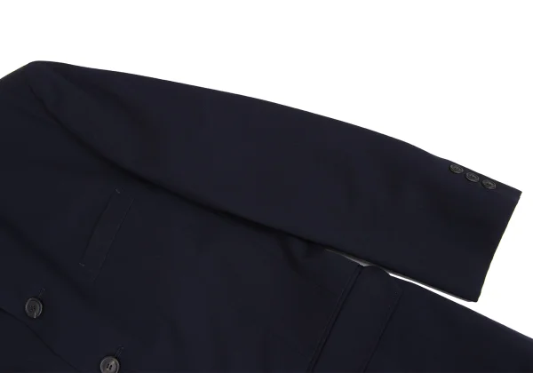 ISSEY MIYAKE MEN Wool Mandarin Collar Jacket K-172980_006