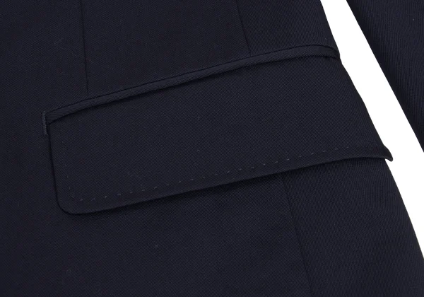 ISSEY MIYAKE MEN Wool Mandarin Collar Jacket K-172980_011