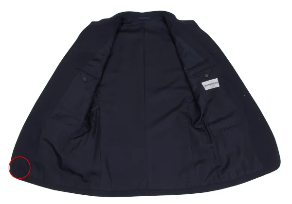 ISSEY MIYAKE MEN Wool Mandarin Collar Jacket K-172980_012