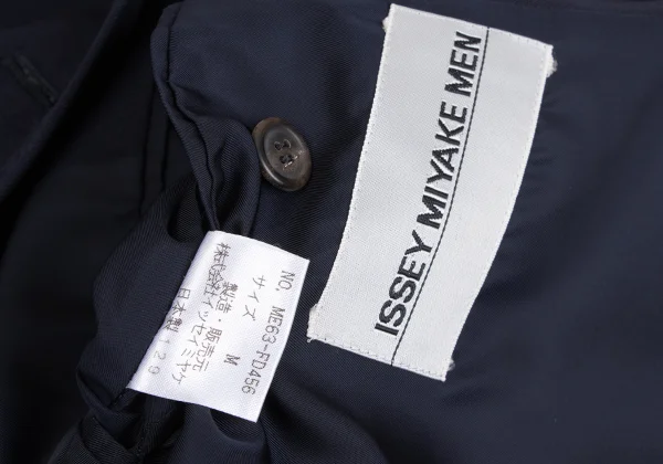 ISSEY MIYAKE MEN Wool Mandarin Collar Jacket K-172980_016