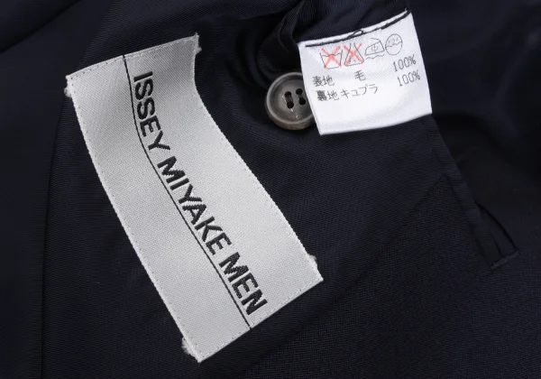 ISSEY MIYAKE MEN Wool Mandarin Collar Jacket K-172980_017