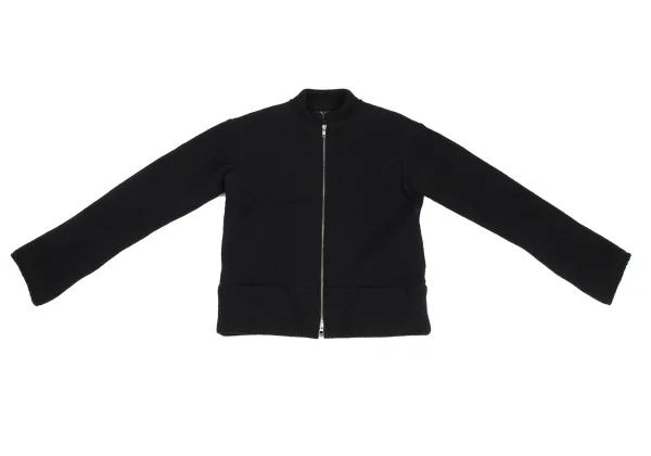 Y's Boiled Wool Knit Zip-Up Blouson K-172981_002