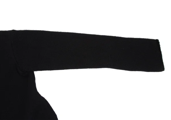 Y's Boiled Wool Knit Zip-Up Blouson K-172981_005