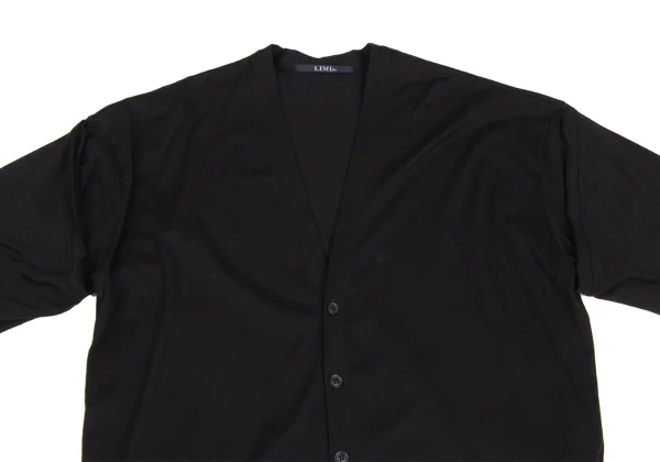 LIMI feu Mesh Switching Jersey Cardigan K-172982_003