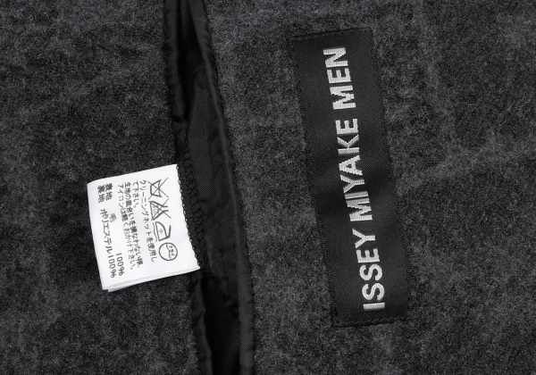 ISSEY MIYAKE MEN Wool Check Weave Jacket K-172984_018