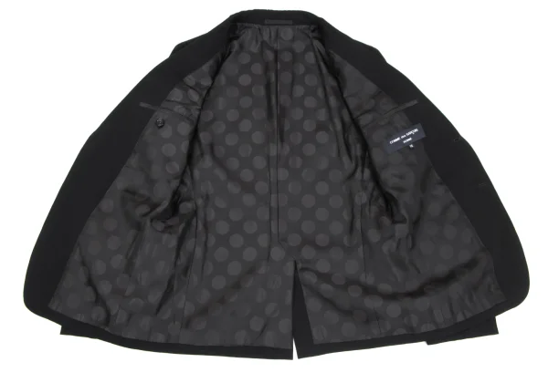 COMME des GARCONS HOMME Wool Gaba Dot Lining Jacket K-172986_011