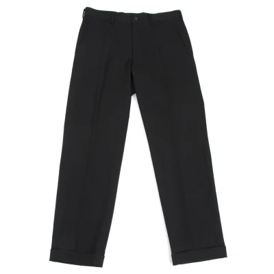 COMME des GARCONS HOMME Wool Gaba Tapered Pants