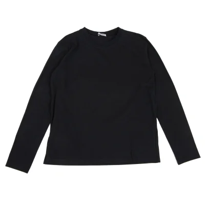 ISSEY MIYAKE Dyed Cotton Side Slit T Shirt