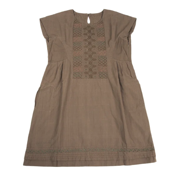 ISSEY MIYAKE HaaT Stitch Design Sleeveless Tunic K-172998_002