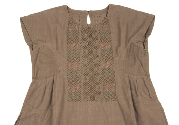 ISSEY MIYAKE HaaT Stitch Design Sleeveless Tunic K-172998_003