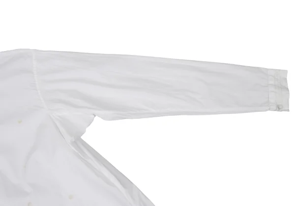 ISSEY MIYAKE HaaT Embroidery Band-collar Blouse K-173001_006
