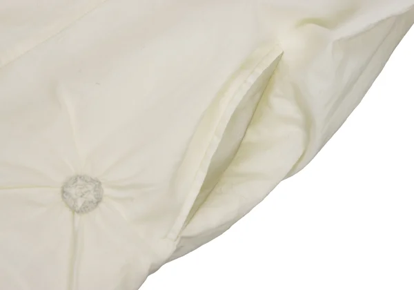 ISSEY MIYAKE HaaT Gathered Dot Band Collar Blouse K-173002_012