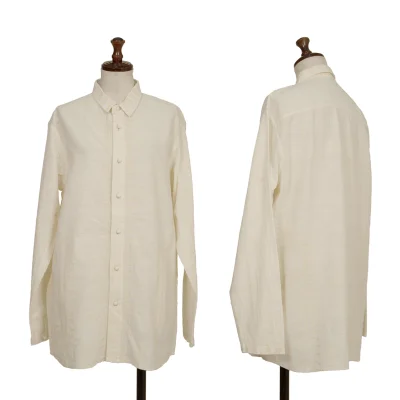 ISSEY MIYAKE HaaT Graphic Embroidered Long Sleeve Shirt