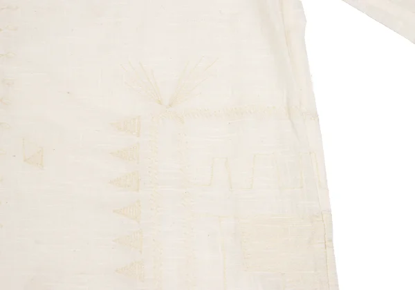 ISSEY MIYAKE HaaT Graphic Embroidered Long Sleeve Shirt K-173005_010