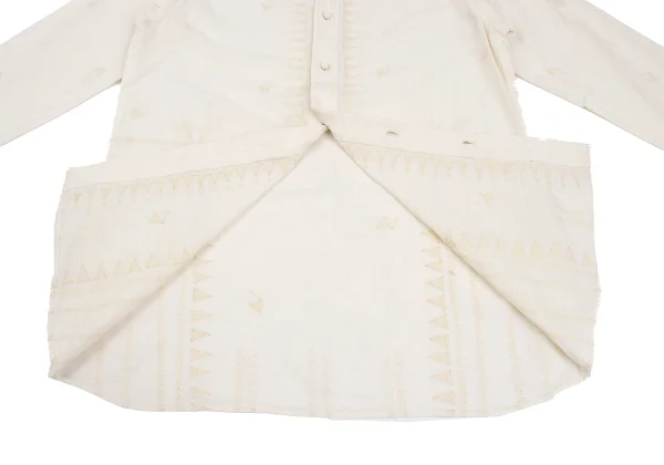 ISSEY MIYAKE HaaT Graphic Embroidered Long Sleeve Shirt K-173005_011