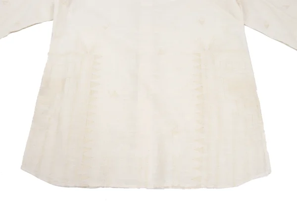 ISSEY MIYAKE HaaT Graphic Embroidered Long Sleeve Shirt K-173005_013