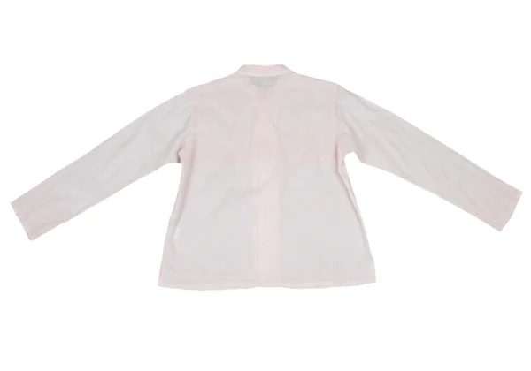 ISSEY MIYAKE HaaT Graphic Embroidered Band-Collar Blouse K-173006_011