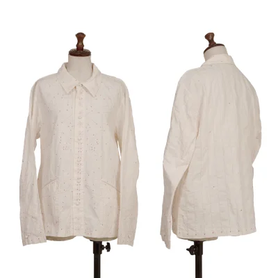 ISSEY MIYAKE HaaT Graphic Stitch Blouse