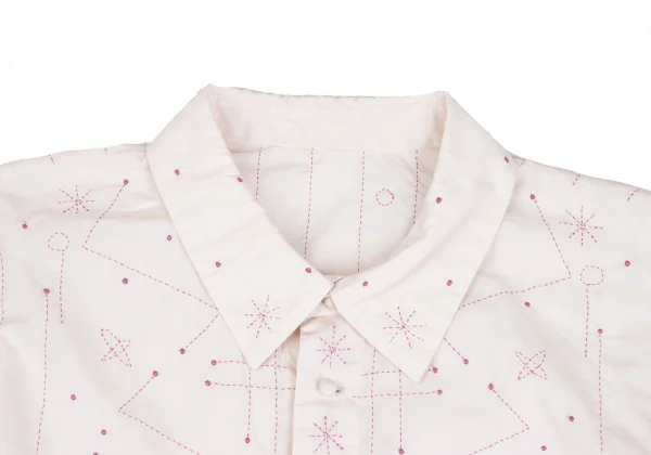 ISSEY MIYAKE HaaT Graphic Stitch Blouse K-173009_004