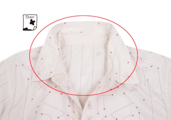 ISSEY MIYAKE HaaT Graphic Stitch Blouse K-173009_005