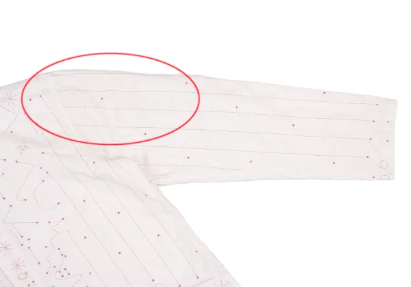 ISSEY MIYAKE HaaT Graphic Stitch Blouse K-173009_008
