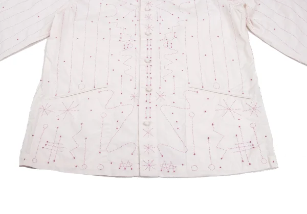 ISSEY MIYAKE HaaT Graphic Stitch Blouse K-173009_011