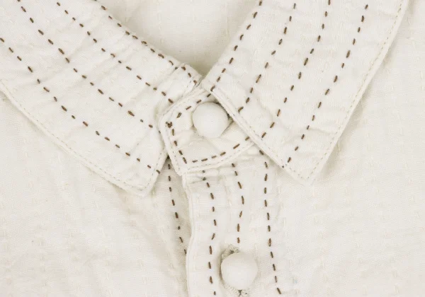 ISSEY MIYAKE HaaT Sashiko Blouse K-173010_004