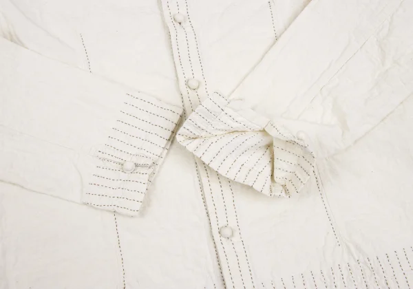 ISSEY MIYAKE HaaT Sashiko Blouse K-173010_006