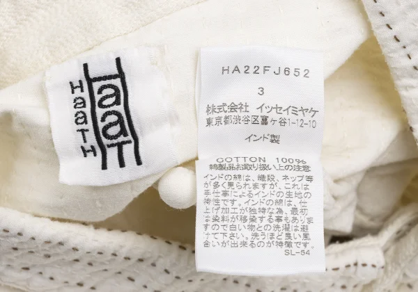 ISSEY MIYAKE HaaT Sashiko Blouse K-173010_013