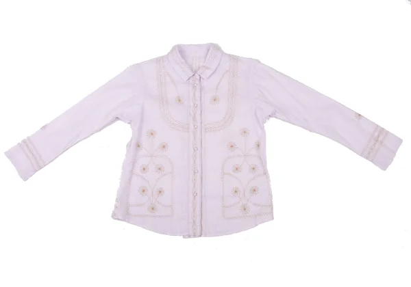 ISSEY MIYAKE HaaT Graphic Embroidery Blouse K-173012_002