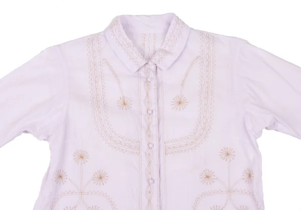 ISSEY MIYAKE HaaT Graphic Embroidery Blouse K-173012_003