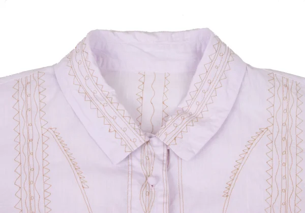 ISSEY MIYAKE HaaT Graphic Embroidery Blouse K-173012_004