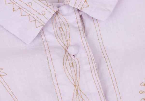 ISSEY MIYAKE HaaT Graphic Embroidery Blouse K-173012_005