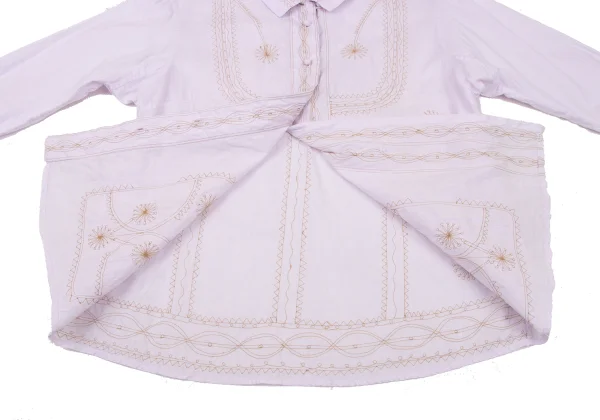 ISSEY MIYAKE HaaT Graphic Embroidery Blouse K-173012_012
