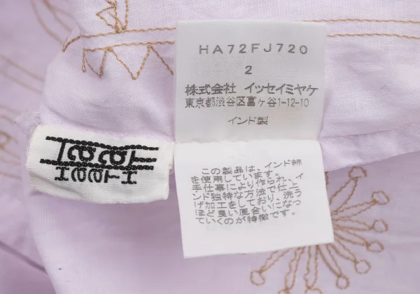 ISSEY MIYAKE HaaT Graphic Embroidery Blouse K-173012_017