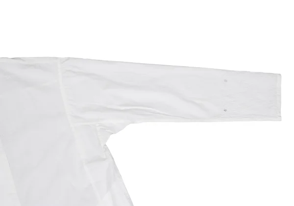 ISSEY MIYAKE HaaT Floral Embroidery Band Collar Blouse K-173013_007