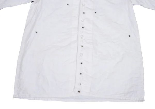 ISSEY MIYAKE HaaT Mirror Design Sashiko Stand-Collar Blouse K-173016_010