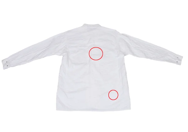 ISSEY MIYAKE HaaT Mirror Design Sashiko Stand-Collar Blouse K-173016_013