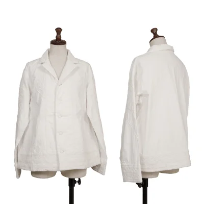 ISSEY MIYAKE HaaT Graphic Embroidery Padded design Jacket