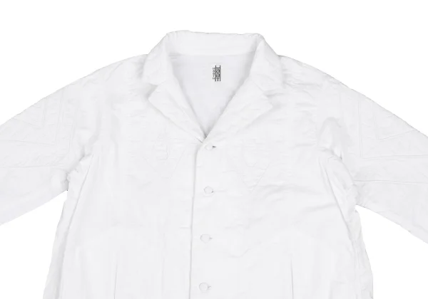 ISSEY MIYAKE HaaT Graphic Embroidery Padded design Jacket K-173019_003