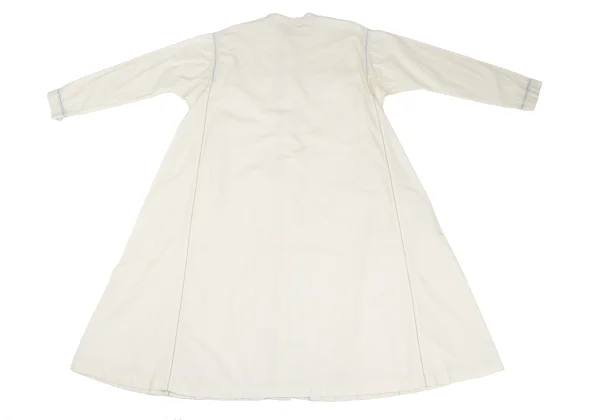 ISSEY MIYAKE HaaT Embroidery Design Band-collar Shirt Dress K-173021_012