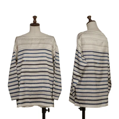 Jean Paul GAULTIER FOR SEPT PREMIERES Poly Major Boat-Neck T-shirt