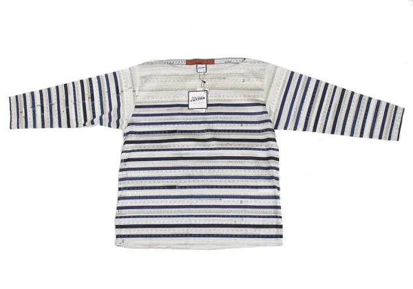 Jean Paul GAULTIER FOR SEPT PREMIERES Poly Major Boat-Neck T-shirt K-173023_002
